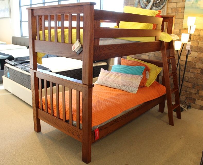 Red Oak Bunk Beds 29 Redekers Furniture, Cherry Oak Bunk Beds