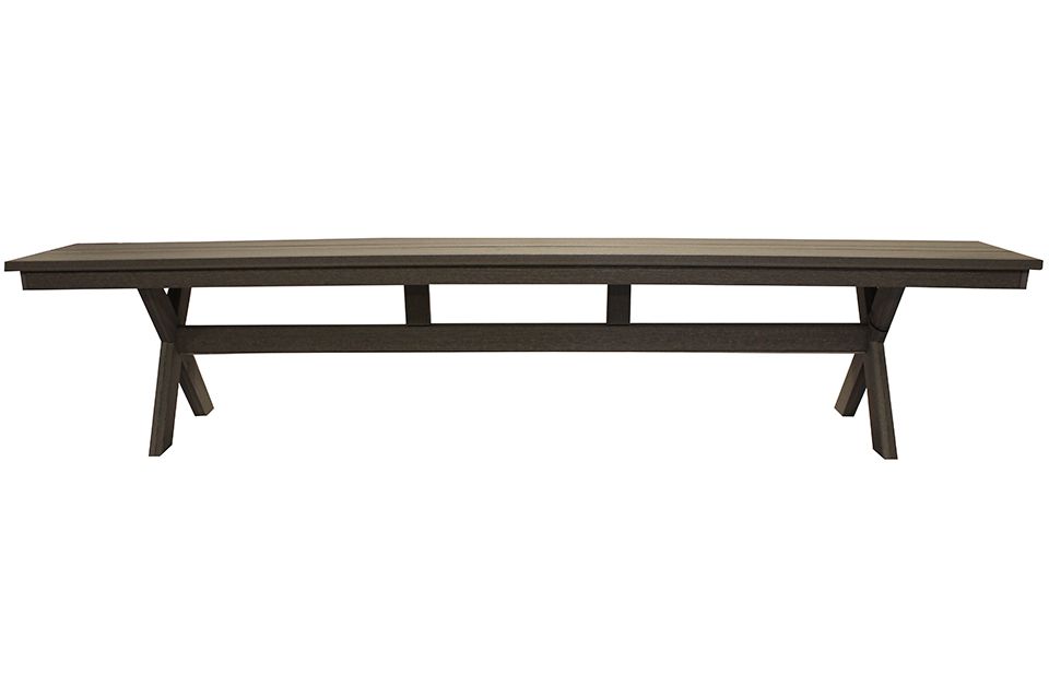 Outdoor Dining Bench - Driftwood Gray