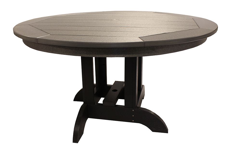 Outdoor Dining Table - Dark Grey/Black