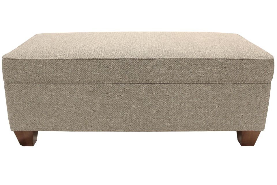 Smith Brothers Upholstered Ottoman 