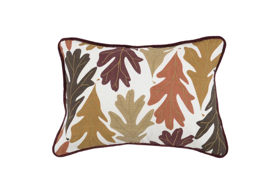 Fall Leaves Lumbar Pillow