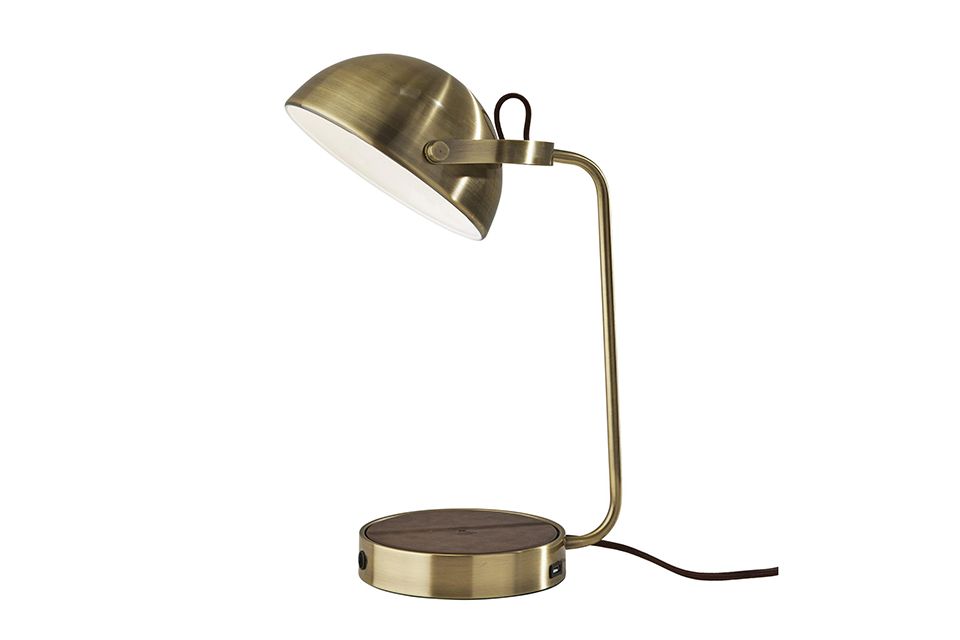 Brooks Brass Desk Lamp
