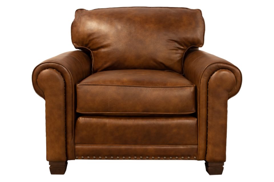 Smith Brothers Leather Chair