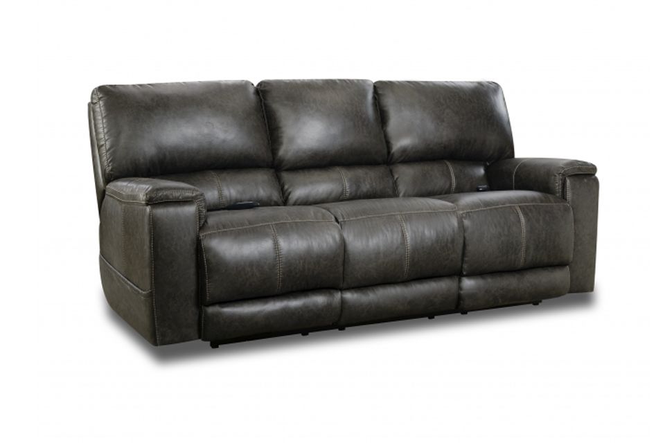 Homestretch Upholstered Power Reclining Sofa