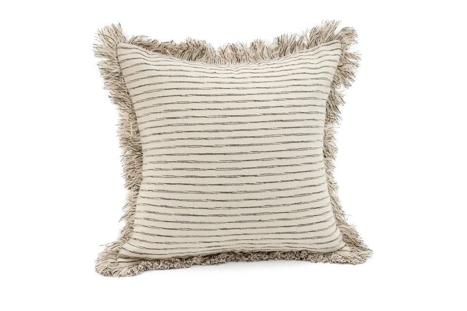 Cotton Striped Pillow