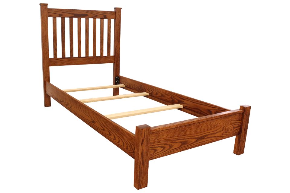 Oak Twin Bed