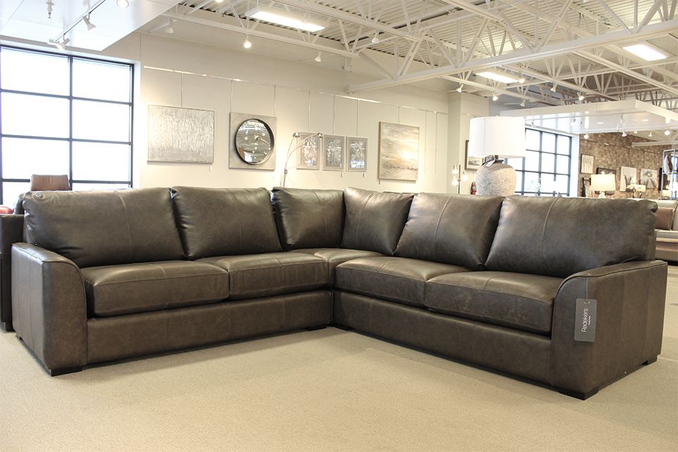 Decor-Rest Leather Sectional