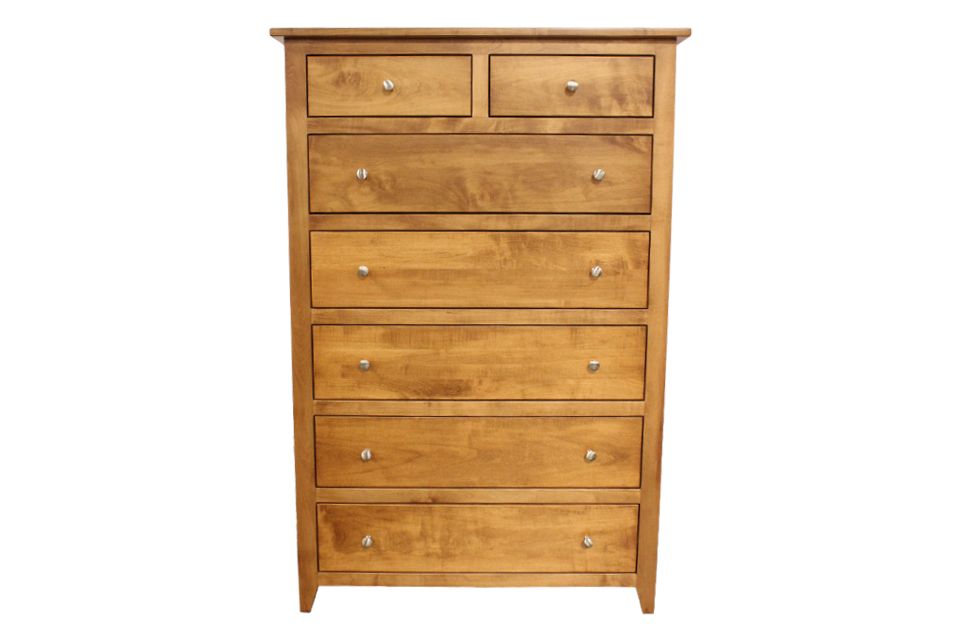 Brown Maple Tall Chest