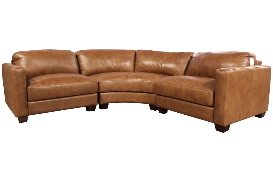 Futura Leather Sectional
