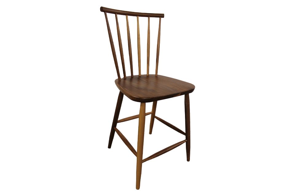 Walnut Bar Chair