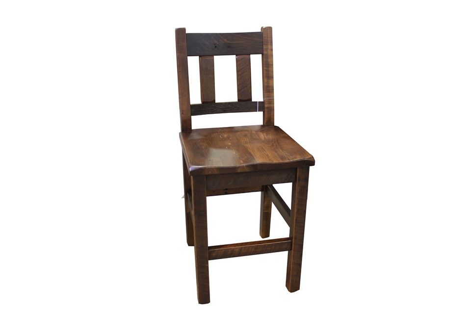 Reclaimed Oak Bar Chair