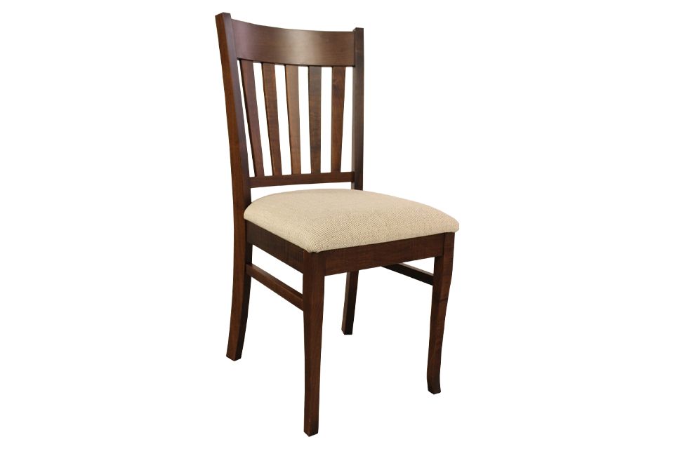 Brown Maple Side Chair
