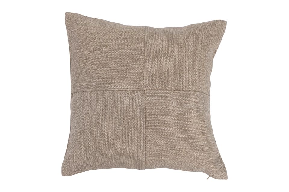 Woven Linen Pieced Pillow