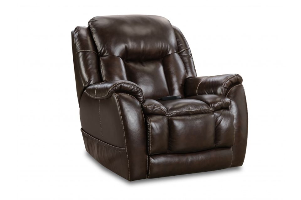 Homestretch Leather Power Recliner