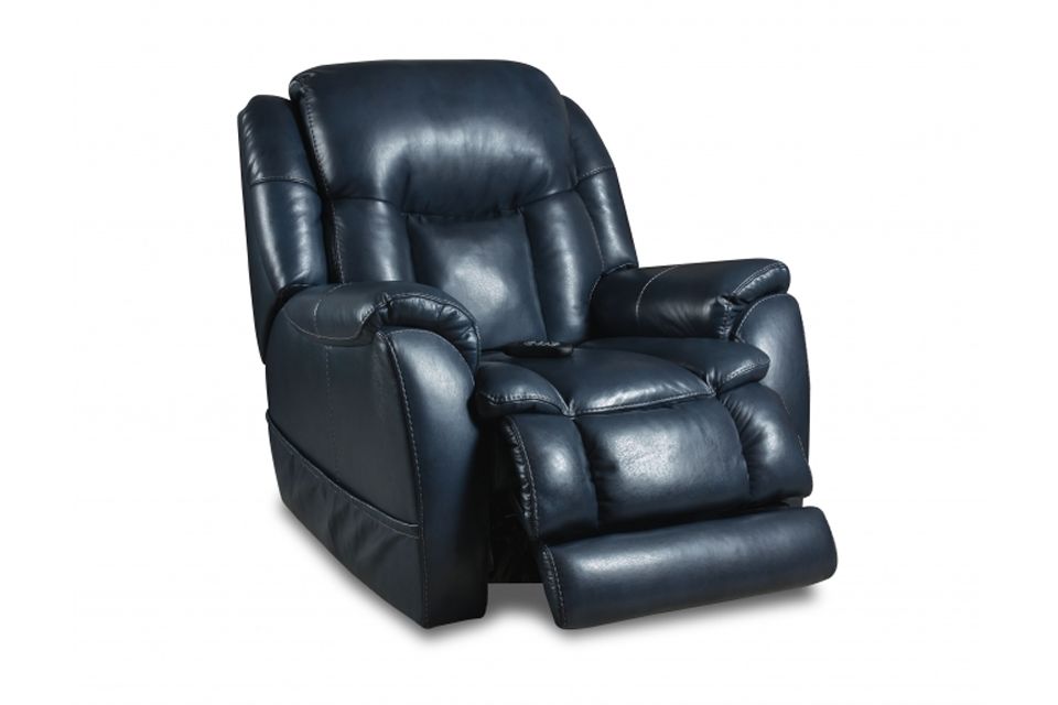 Homestretch Leather Power Recliner