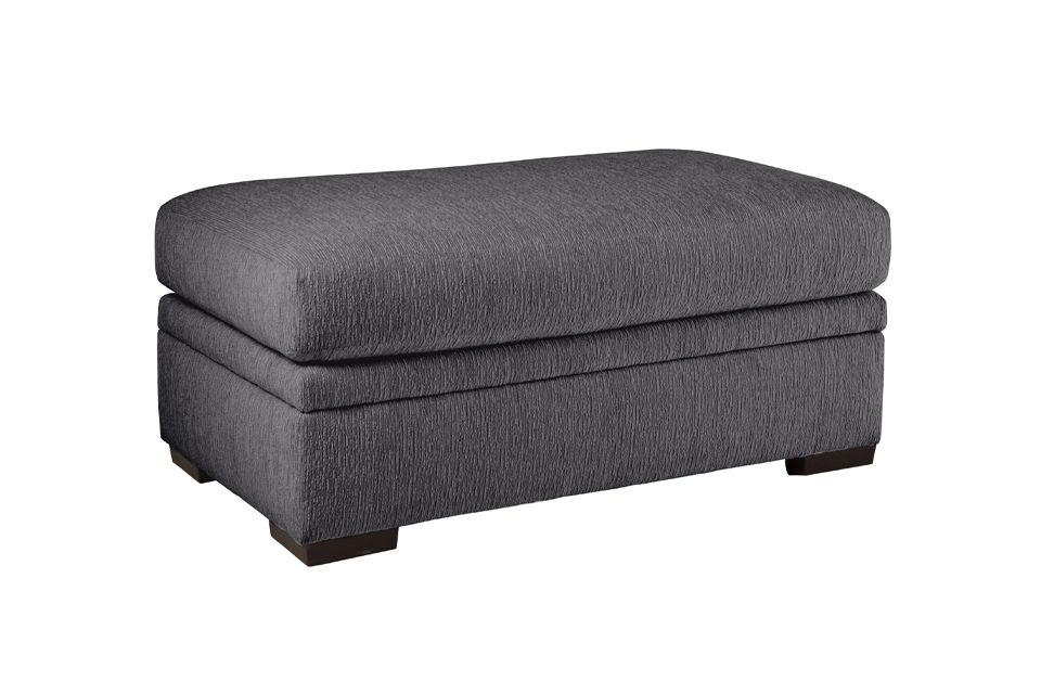 Behold Upholstered Storage Ottoman