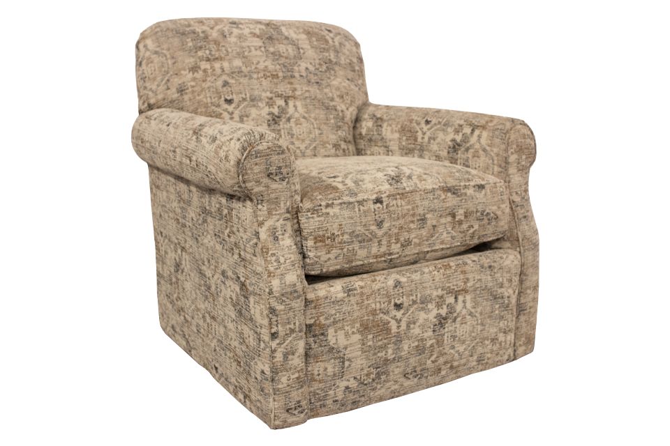 Mayo Upholstered Swivel Chair