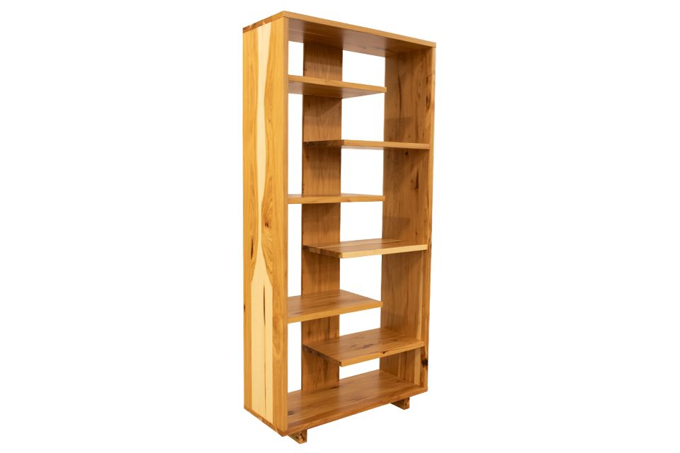 Rustic Hickory Bookcase