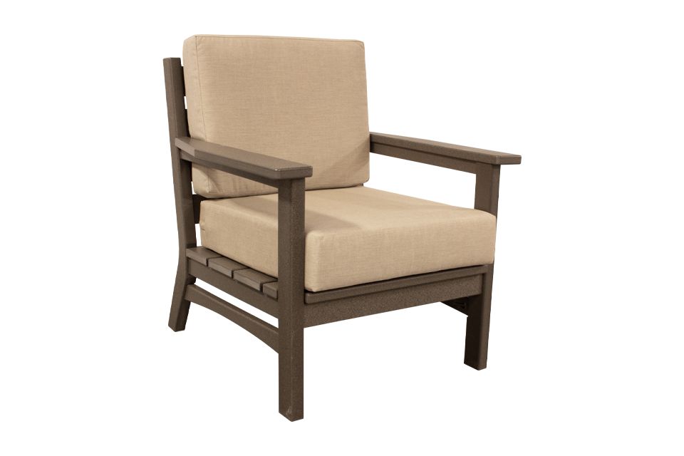 Outdoor Chair - Coffee & Ash