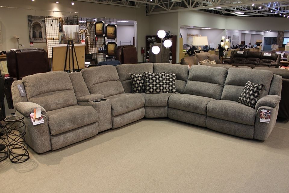 Homestretch Power Reclining Sectional