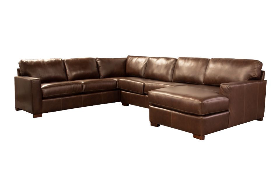 Mayo Leather Sectional