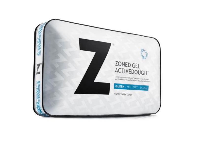 Zoned ActiveDough + Cooling Gel Mid Loft Pillow 