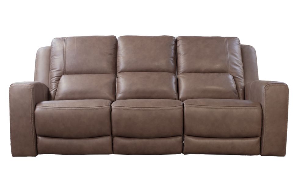 Kuka Leather Power Reclining Sofa