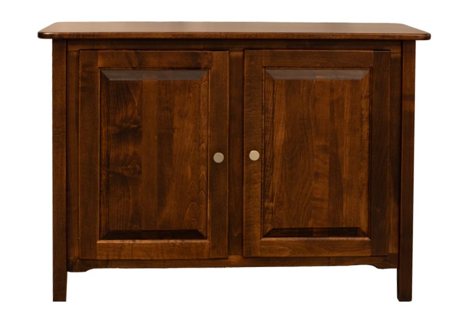 Brown Maple Sofa Table Cabinet 