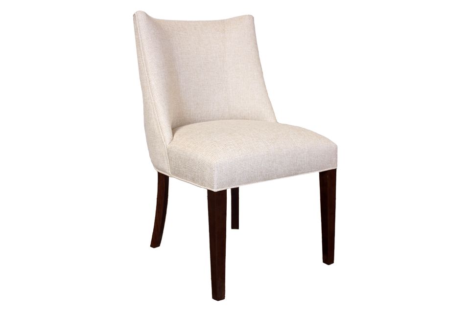 Cherry Upholstered Dining Chair 