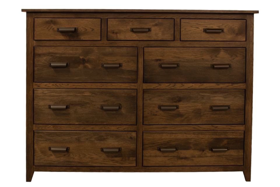 Rustic Hickory Dresser