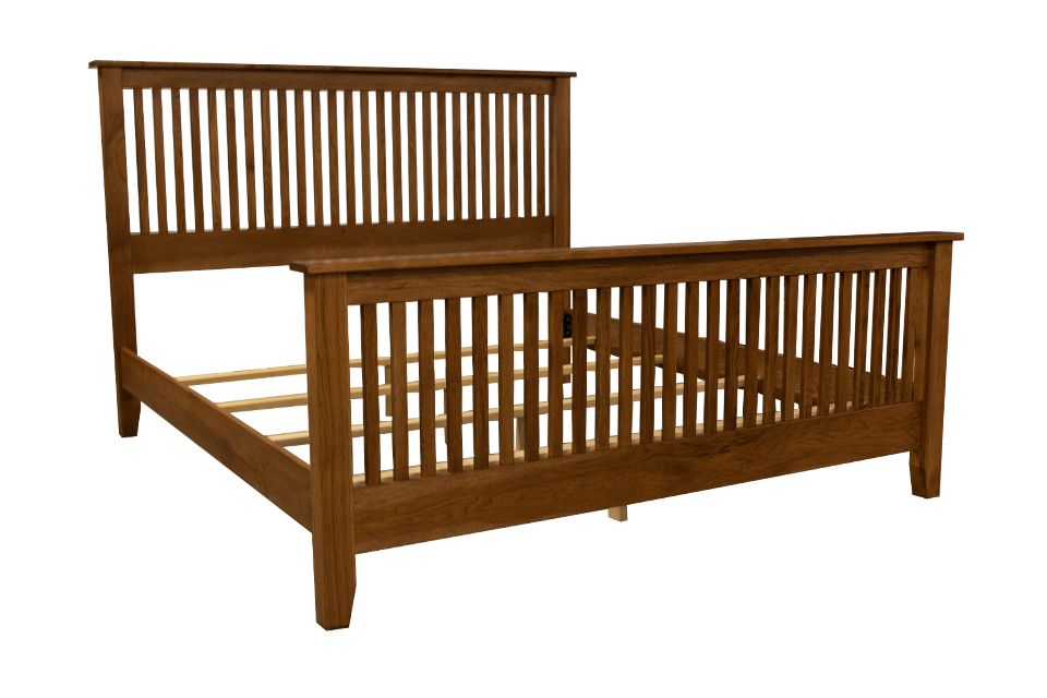 Hickory King Bed