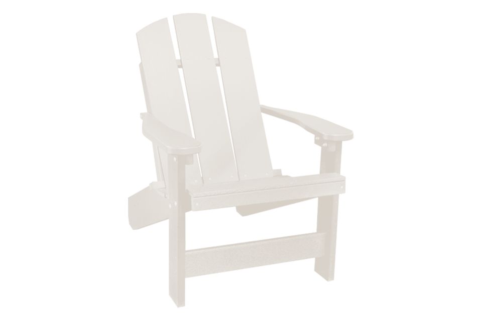 Outdoor Adirondack Chair - White