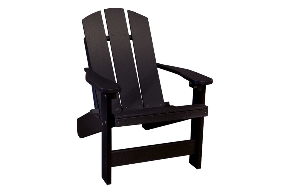 Outdoor Adirondack Chair - Black