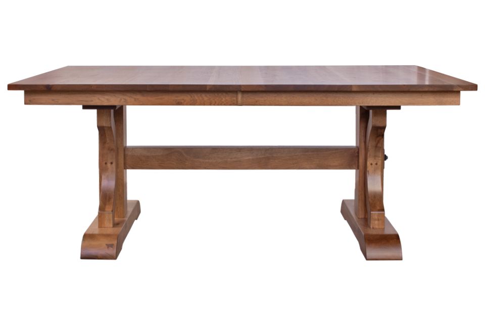 Rustic Hickory Dining Table