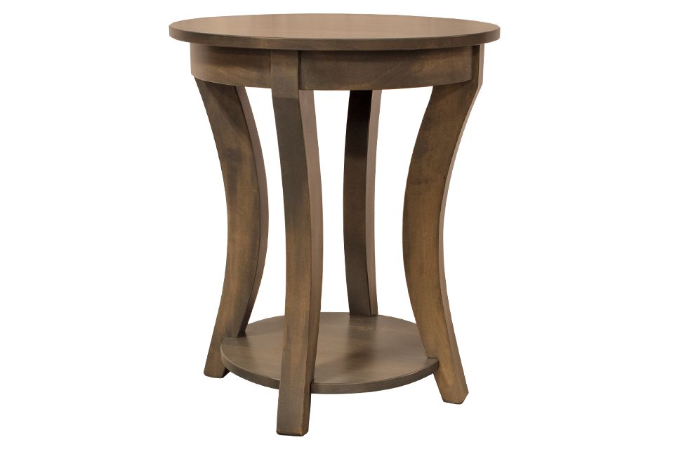 Brown Maple End Table