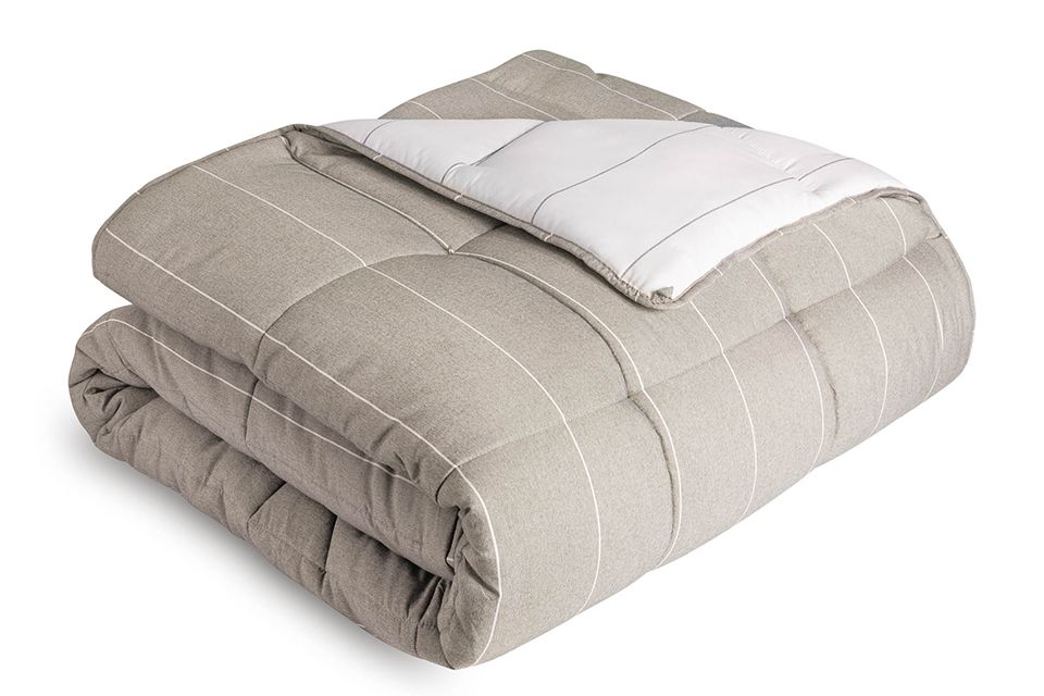Full Size Chambray Comforter- Birch