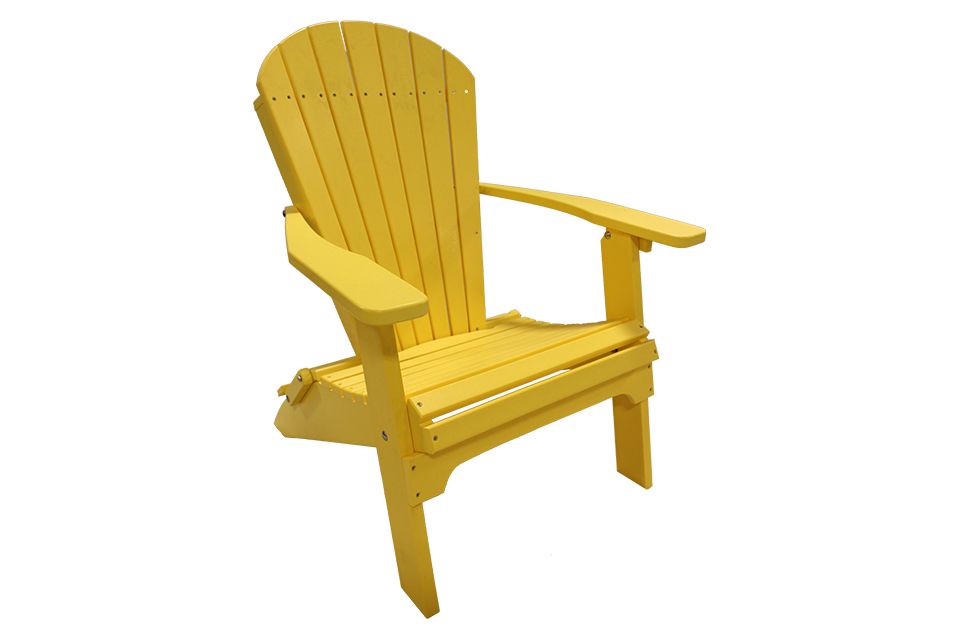 Outdoor Adirondack Chair - Yellow