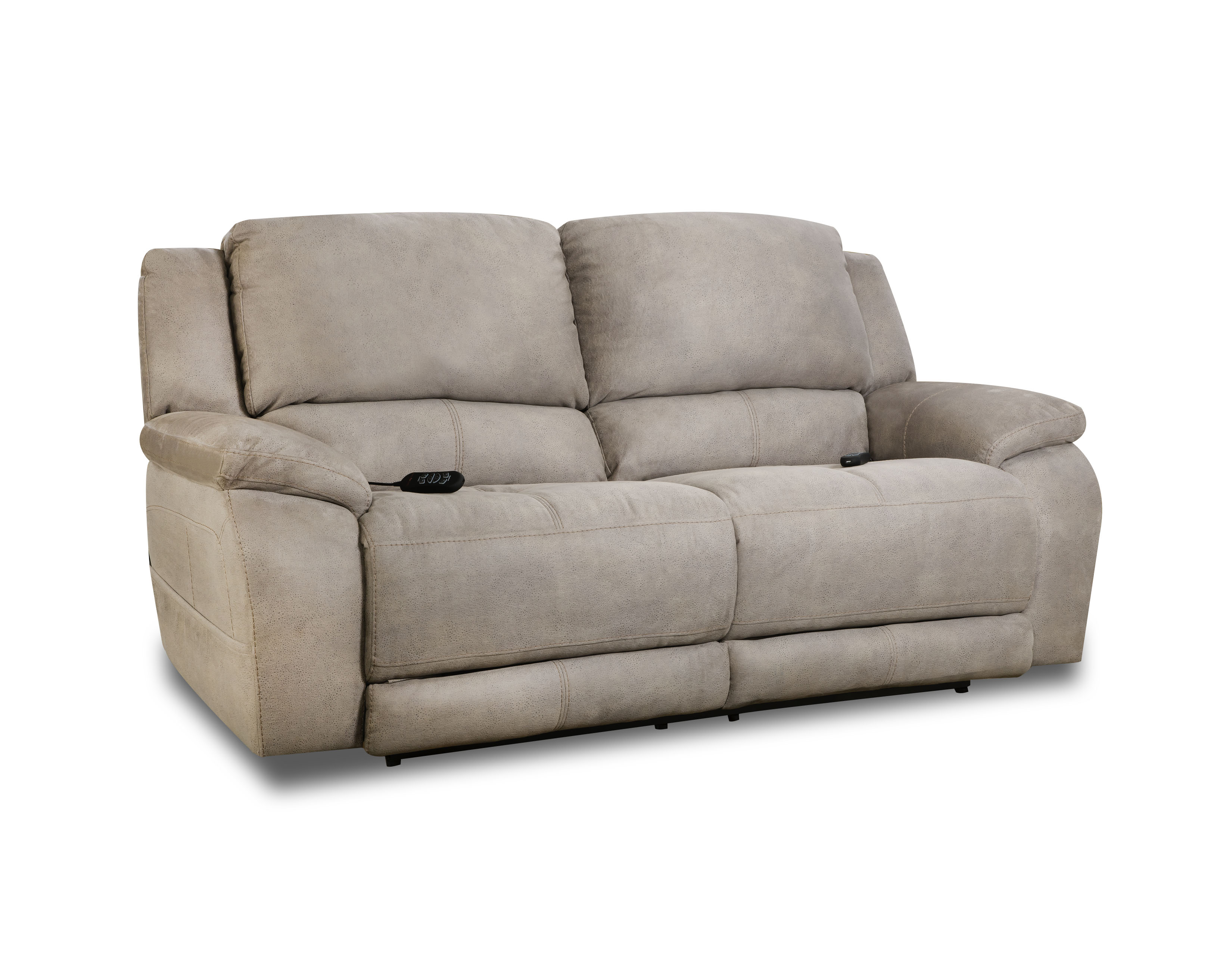 Homestretch Upholstered Power Reclining Sofa