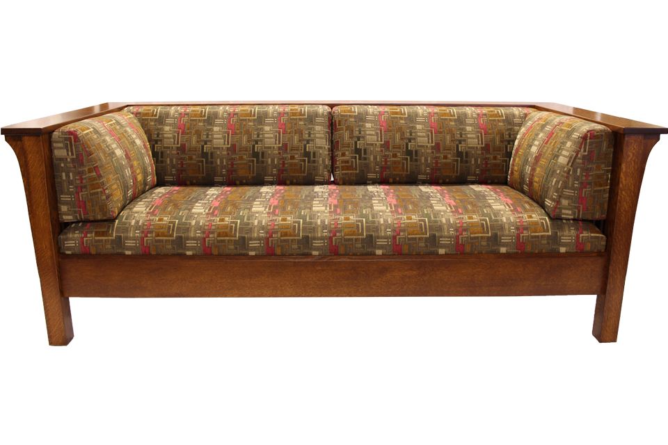 Quartersawn Oak Sofa 