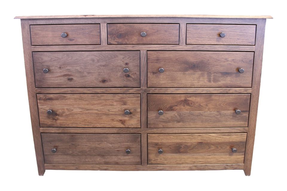 Rustic Hickory High Dresser