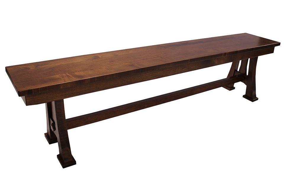 Brown Maple Bench